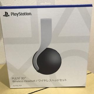 プレイステーション(PlayStation)のps5 ヘッドセット　ワイヤレスヘッドフォン(ヘッドフォン/イヤフォン)