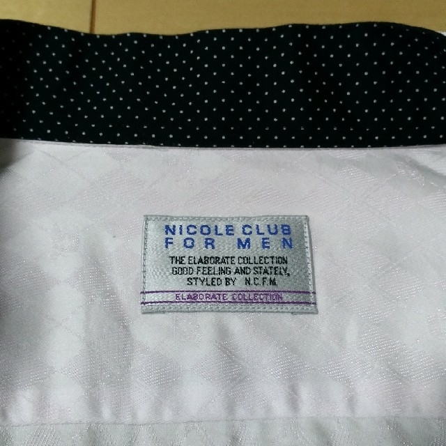 NICOLE CLUB FOR MEN(ニコルクラブフォーメン)のxyz様専用！　ニコル　NICOLECLUB　シャツ メンズのトップス(シャツ)の商品写真