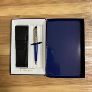 ウォーターマン(Waterman)のれおん様専用　エキスパート デラックス ボールペン　ペンケースセット　箱あり(ペン/マーカー)