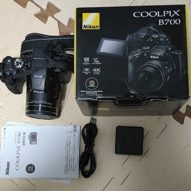 Nikon COOLPIX 光学60倍ズーム 2029万画素 B700BK