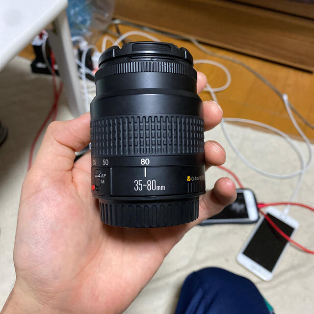 Canon(キヤノン)のCanon EFマウント 35-80mm 生産終了商品 レンズキャップ付き スマホ/家電/カメラのカメラ(レンズ(ズーム))の商品写真