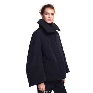 ジルサンダー(Jil Sander)のユニクロ+J ハイブリッドダウン ブラックMサイズ(ダウンジャケット)