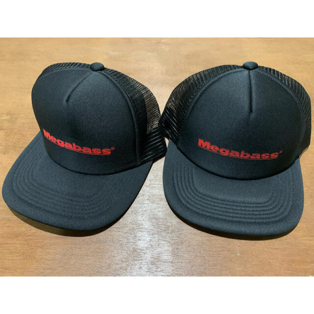 Megabass(メガバス)のMegabass メガバス メッシュ キャップ 2個セット スポーツ/アウトドアのフィッシング(その他)の商品写真