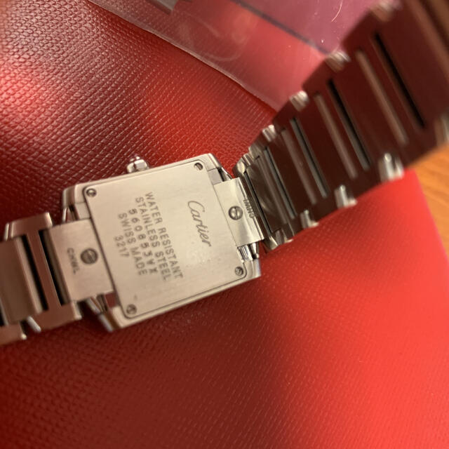 Cartier カルティエ  タンク　ピンクシェル　時計