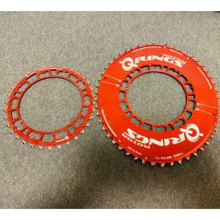 ローター(ROTAR)のよっしーけろやま様専用　楕円　Q ring ROTOR 110 50t 34t(パーツ)