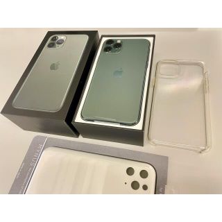 アイフォーン(iPhone)の専用 iPhone 11 Pro 64GB グリーン SIMフリー MYNUSケ(スマートフォン本体)