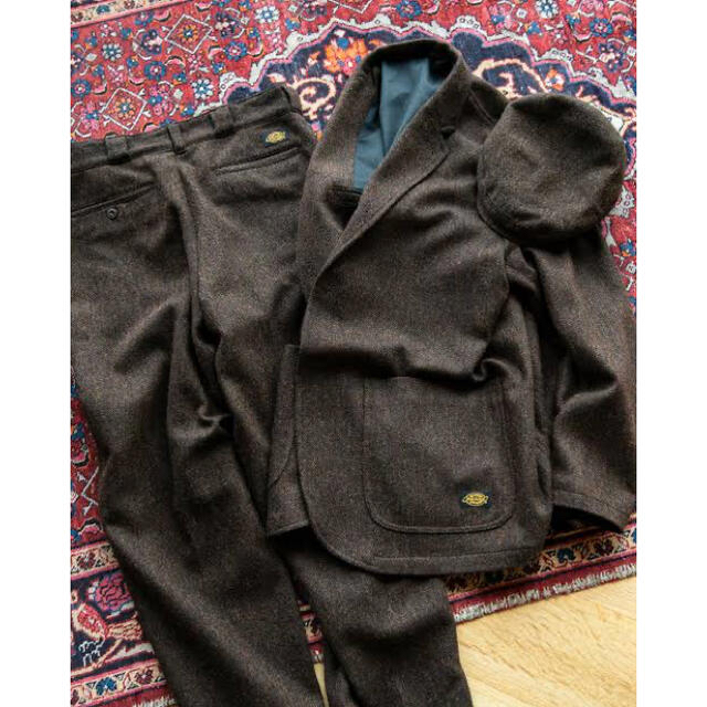 Dickies(ディッキーズ)の[最安値］dickies tripster ブラウンSサイズ　セットアップ メンズのスーツ(セットアップ)の商品写真