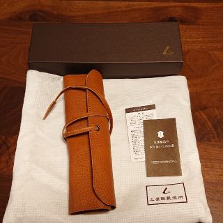 ツチヤカバンセイゾウジョ(土屋鞄製造所)のオイルヌメロールペンケース　ブラウン(ペンケース/筆箱)