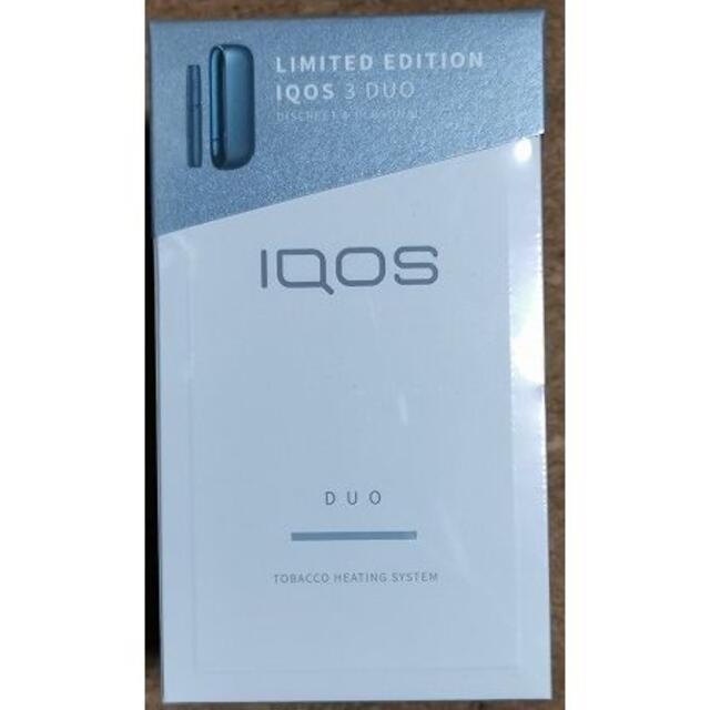 未登録★IQOS3DUO アイコス3 デュオ 本体 キット ルーシッドティール