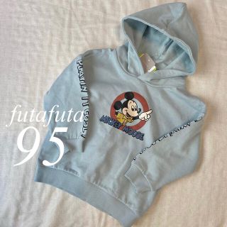 フタフタ(futafuta)のフタフタ　レトロミッキー　パーカー　95 新品　未使用　テータテート(Tシャツ/カットソー)