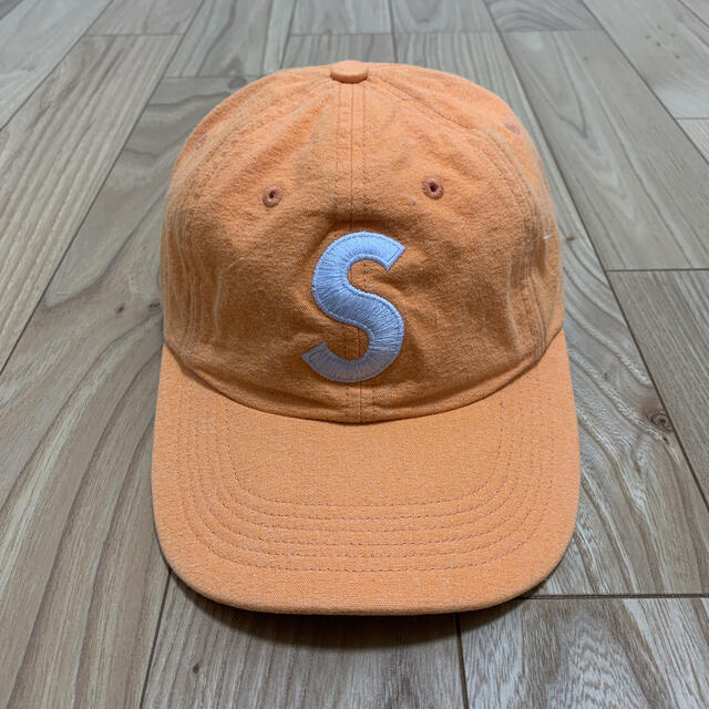 Supreme Washed Chambray S Logo 6-Panel - キャップ