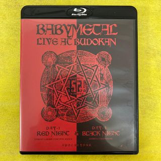 ベビーメタル(BABYMETAL)のBlu-ray「LIVE　AT　BUDOKAN～RED　NIGHT　＆　BLAC(ミュージック)