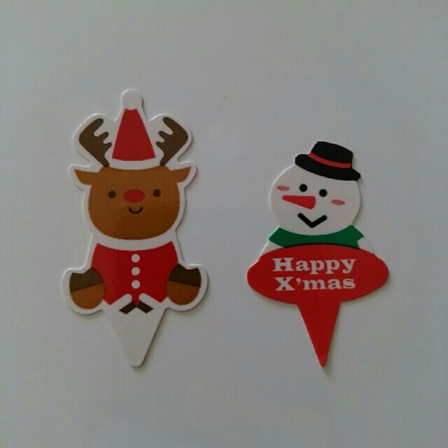 クリスマスケーキピック ２種 各50枚の通販 By しゅう S Shop ラクマ