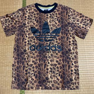 アディダス(adidas)のadidas ヒョウ柄　Tシャツ(Tシャツ/カットソー(半袖/袖なし))