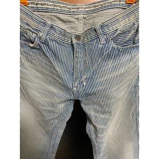 NUMBER (N)INE - ナンバーナイン ヒッコリーデニムパンツ の通販