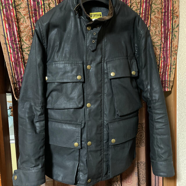 addict clothes オイルドジャケット | linnke.com.br