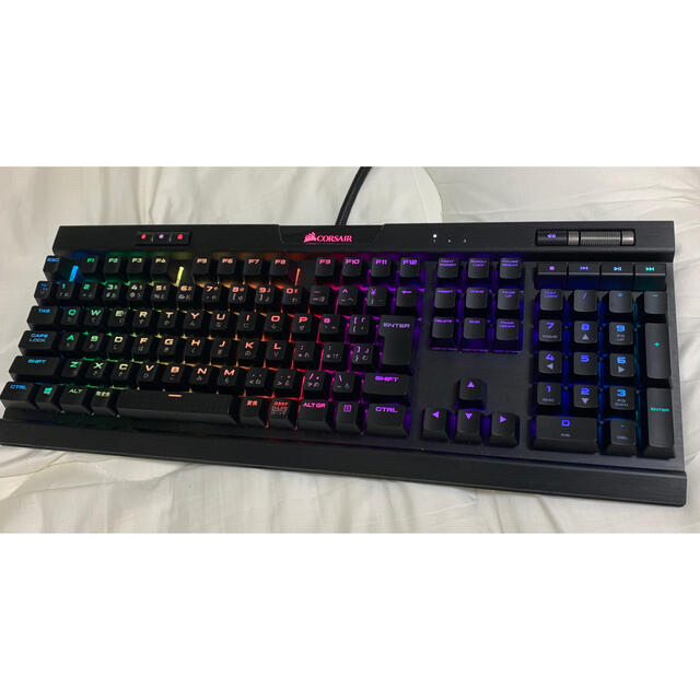 Corsair K70 MK.2 RAPIDFIRE (銀軸)