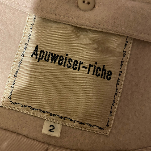 Apuweiser-riche(アプワイザーリッシェ)のApuweiser-riche 18aw 5way ファーコート レディースのジャケット/アウター(毛皮/ファーコート)の商品写真