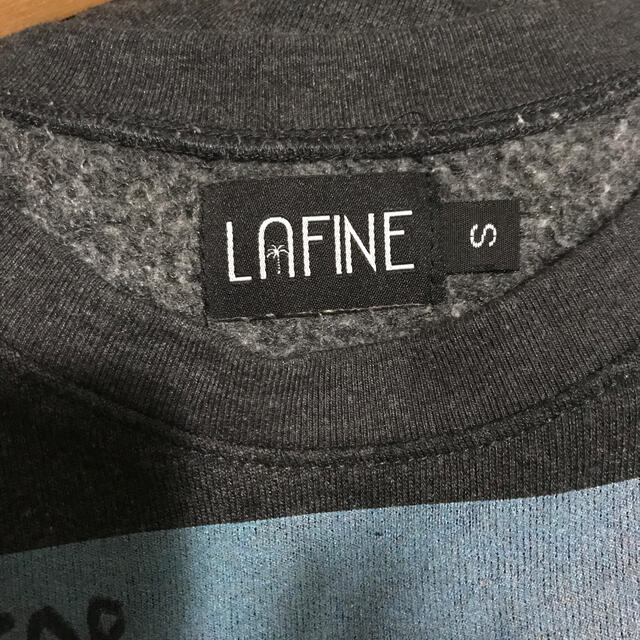 LaFine(ラファイン)の値下げ　LAFINE ショート丈スウェット レディースのトップス(トレーナー/スウェット)の商品写真