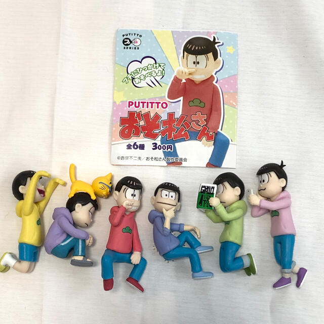 PUTITTO おそ松さん 全6種セット エンタメ/ホビーのおもちゃ/ぬいぐるみ(キャラクターグッズ)の商品写真