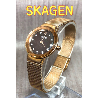 スカーゲン(SKAGEN)のスカーゲン SKAGEN レディース 腕時計 時計  スワロフスキー クォーツ(腕時計)