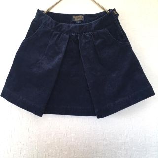 ポロラルフローレン(POLO RALPH LAUREN)のPOLO Ralph Lauren ネイビー コーデュロイ ミニスカート(ミニスカート)