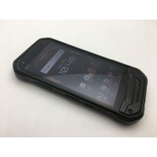 キョウセラ(京セラ)のSIMフリー良品au京セラ TORQUE G03 KYV41 ブラック 353(スマートフォン本体)