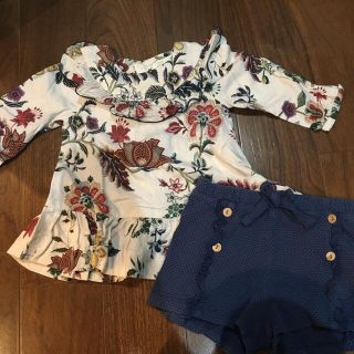 ザラキッズ(ZARA KIDS)のZARAベイビーペ　セット(シャツ/カットソー)