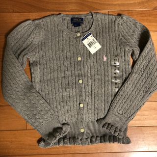 ポロラルフローレン(POLO RALPH LAUREN)の新品　タグ付き　ラルフローレン　カーディガン　120(カーディガン)