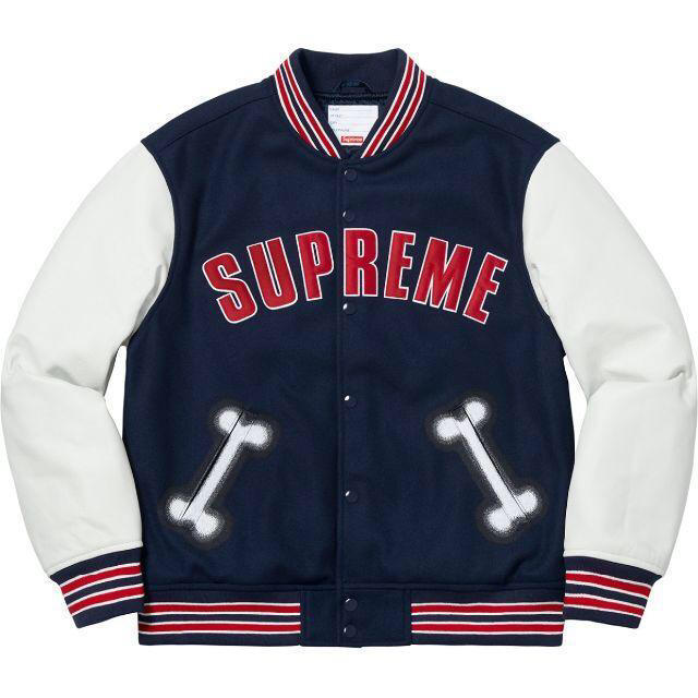 シュプリーム SUPREME Bone Varsity Jacket