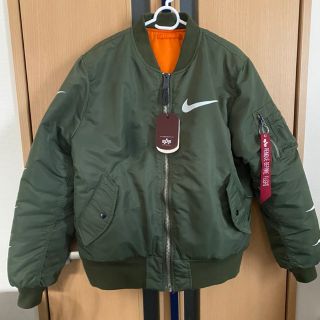 ナイキ(NIKE)のNIKE ALPHA ma-1(フライトジャケット)