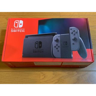 ニンテンドースイッチ(Nintendo Switch)のニンテンドースイッチ　本体　グレー　新品未使用(家庭用ゲーム機本体)