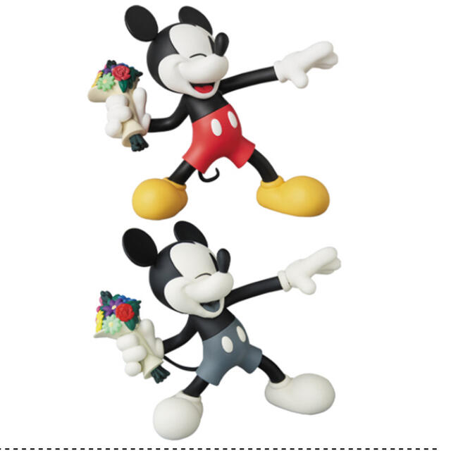 フィギュアVCD THROW MICKEY NORMAL Ver.／B&W Ver.