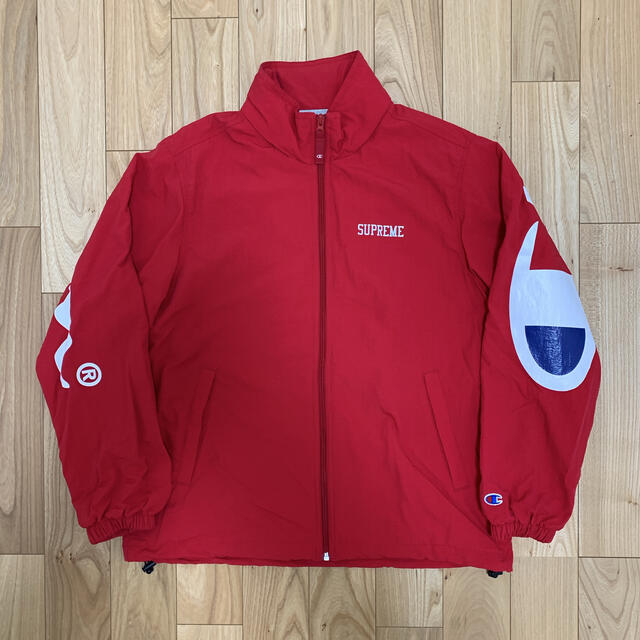 定価以下 supreme champion track jacket