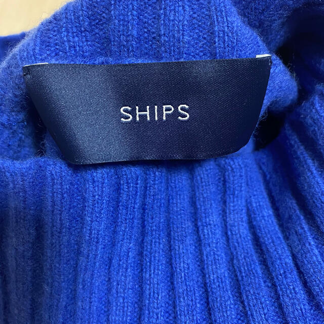 SHIPS(シップス)のSHIPS ニット セーター トップス ブルー レディースのトップス(ニット/セーター)の商品写真