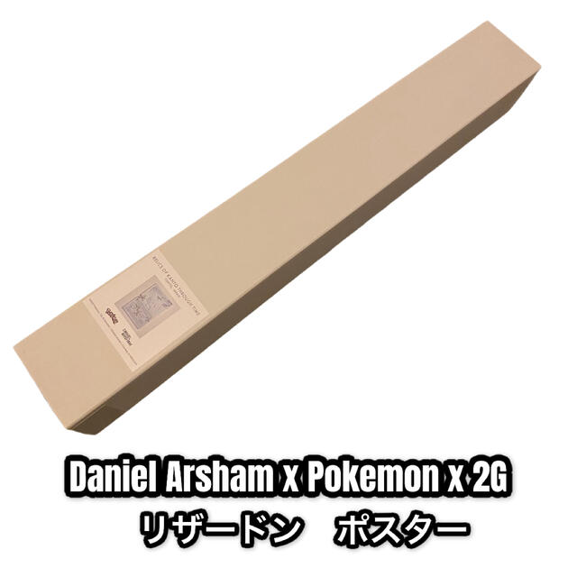 ポケモン - Daniel Arsham x Pokemon x 2G ポスター リザードンの通販