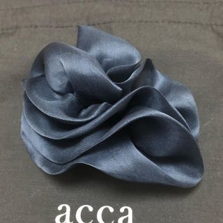 アッカ(acca)の【最終価格】acca シフォンバレッタ(バレッタ/ヘアクリップ)