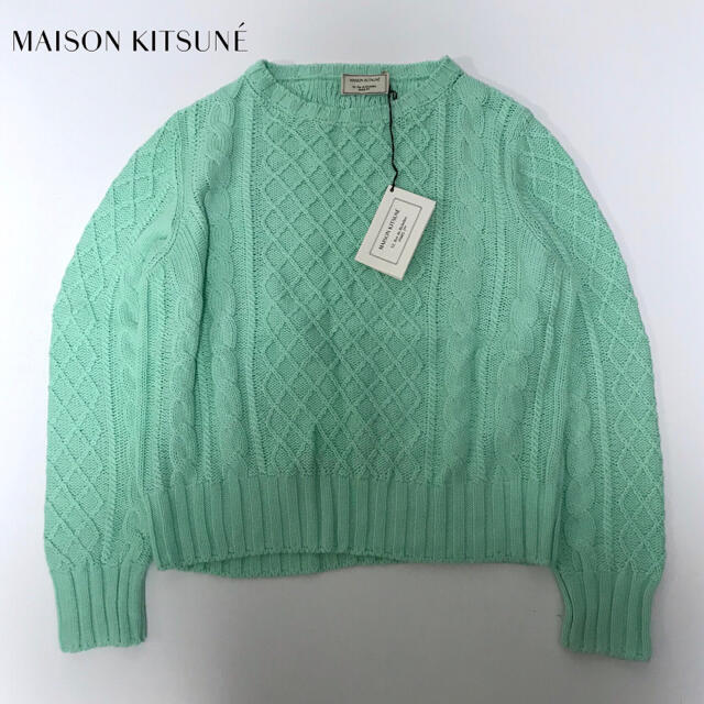 新品　MAISON KITSUNE メゾンキツネ　ニット　セーター　レディースMAISONKITSUNE