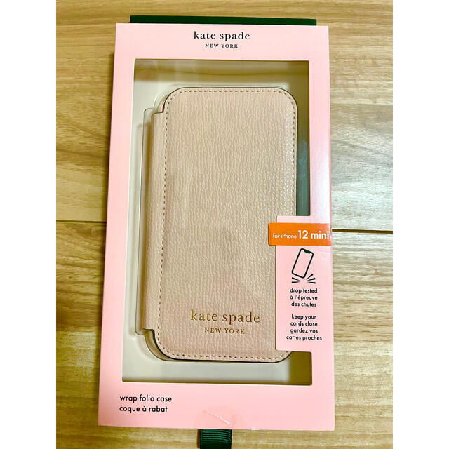 iPhone12miniケース【kate spade】