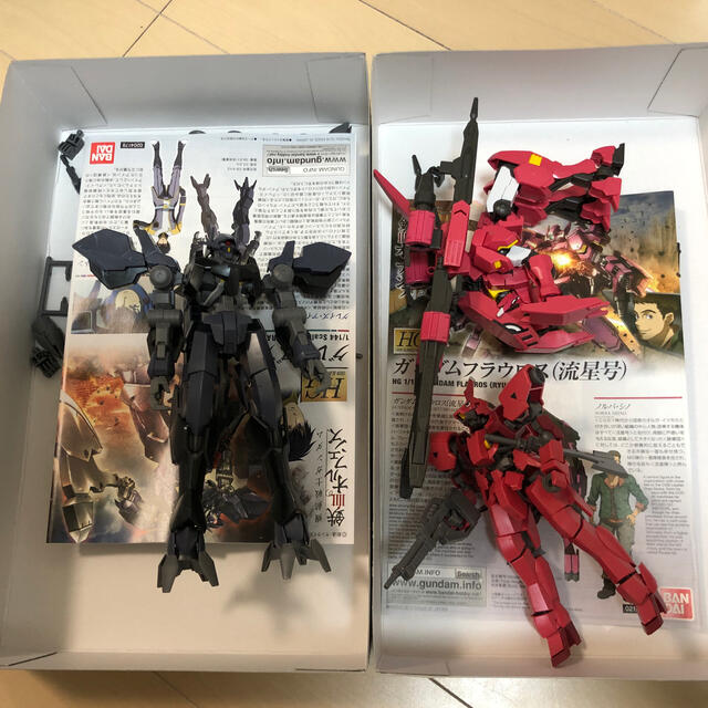 完成品　ガンプラ HG1/144 バルバトス＋グシオン＋流星号＋アイン　セット