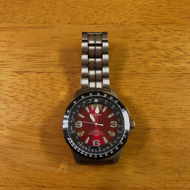 RICOH(リコー)のRICOH 腕時計　70th記念モデル メンズの時計(腕時計(アナログ))の商品写真