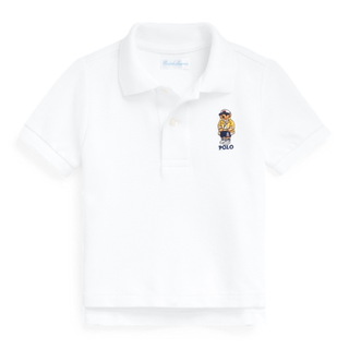 ポロラルフローレン(POLO RALPH LAUREN)の【新品】ラルフローレン　ポロベア　ポロシャツ　24M　ベビー服(Tシャツ/カットソー)