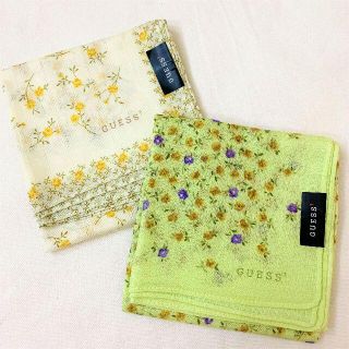 ゲス(GUESS)のGUESS　ゲス　ハンカチ　２枚セット(ハンカチ)