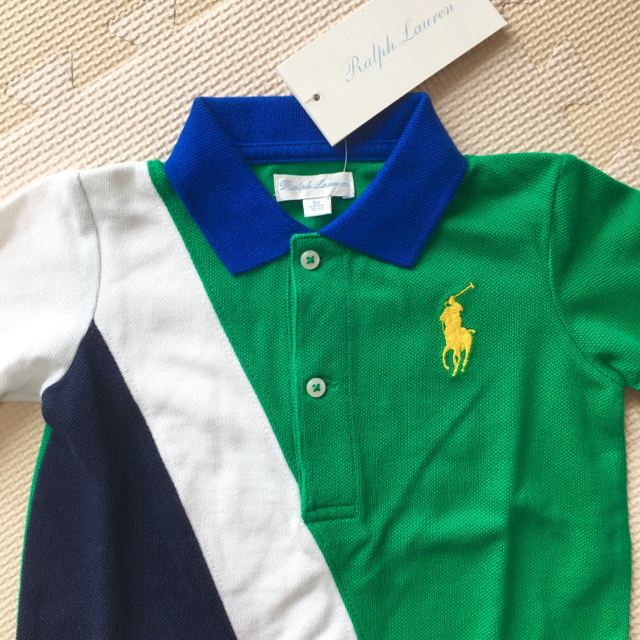 Ralph Lauren(ラルフローレン)の新品♡Ralph Lauren カバーオール 9M キッズ/ベビー/マタニティのベビー服(~85cm)(カバーオール)の商品写真