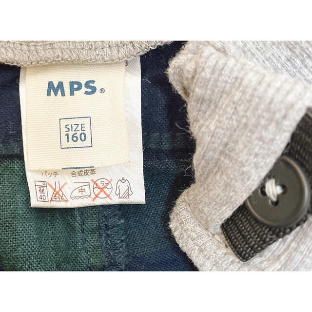 MPS(エムピーエス)のチェック柄 ズボン 160 キッズ/ベビー/マタニティのキッズ服女の子用(90cm~)(パンツ/スパッツ)の商品写真