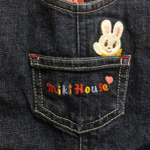 mikihouse(ミキハウス)のmikihouse ワンピース キッズ/ベビー/マタニティのキッズ服女の子用(90cm~)(ワンピース)の商品写真