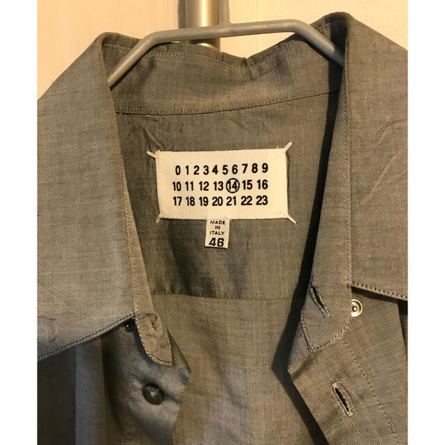 Maison Martin Margiela(マルタンマルジェラ)のメゾンマルジェラ　シャツ　サイズ46 メンズのトップス(シャツ)の商品写真