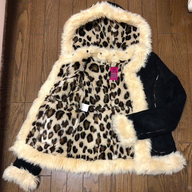 DOLLY GIRL BY ANNA SUI - ドーリーガール#フェイクムートンコート#黒 ...