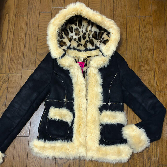 DOLLY GIRL BY ANNA SUI - ドーリーガール#フェイクムートンコート#黒 ...