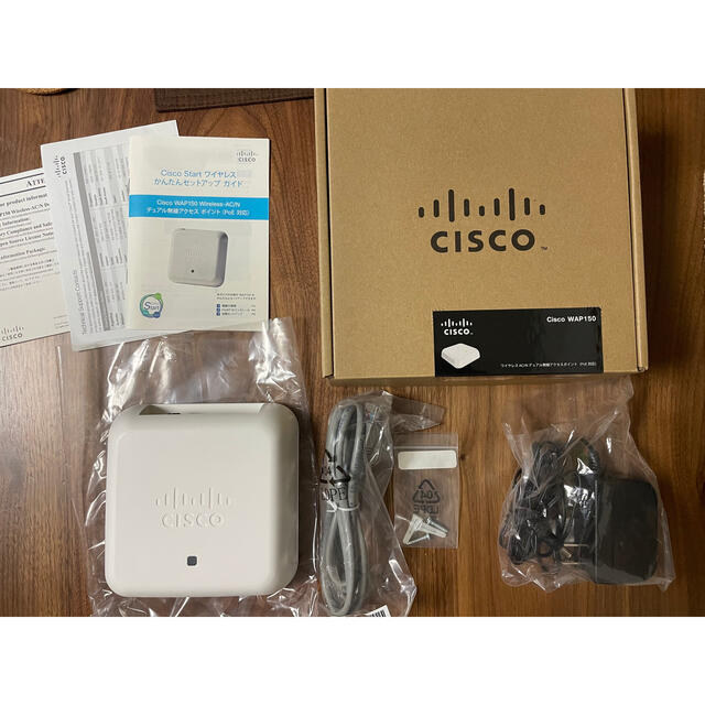 シスコ cisco wap150 無線アクセスポイント　POE対応PC/タブレット
